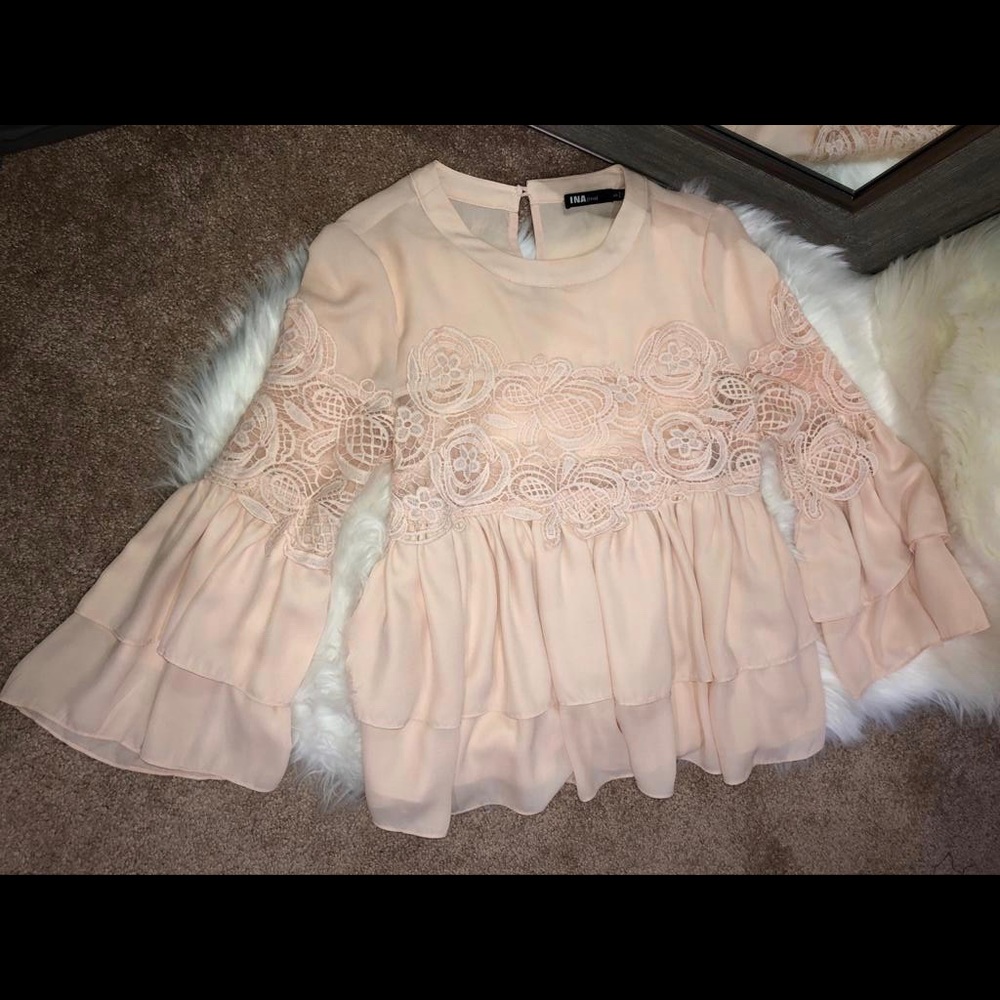 Peach Blouse